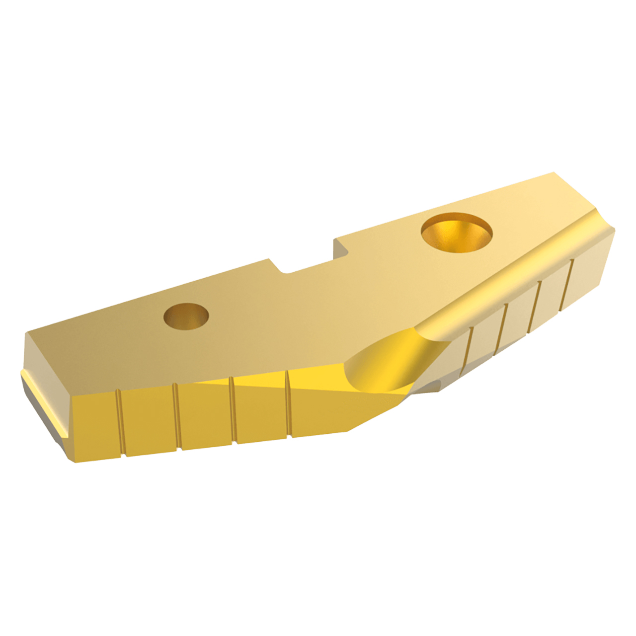 Allied Machine and Engineering 137T-0331 | 3-31/32" Diameter x 7/16" Thickness 144 Degree Included Angle TiN Coated High Speed Steel 7 Series Spade Drill Insert