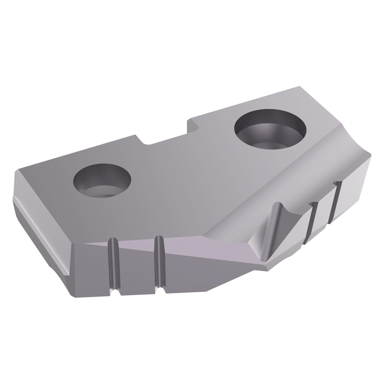 Allied Machine and Engineering 152A-0106-NP | 1-3/16" Diameter x 3/16" Thickness 132 Degree Included Angle TiAlN Coated Super Cobalt 2 Series Spade Drill Insert
