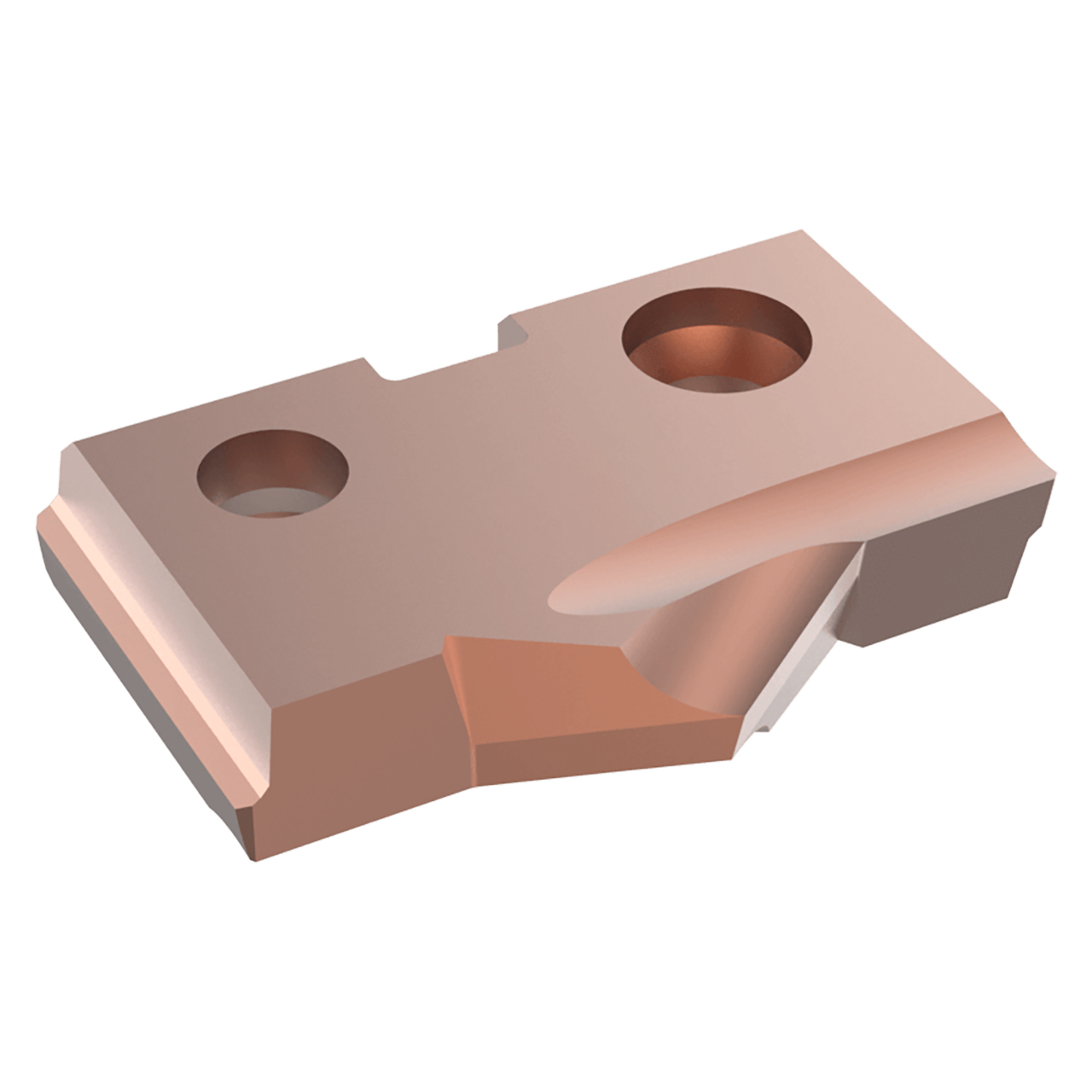 Allied Machine and Engineering 152H-0100-TW | 1" Diameter x 3/16" Thickness AM200 Coated Super Cobalt 2 Series Spade Drill Insert