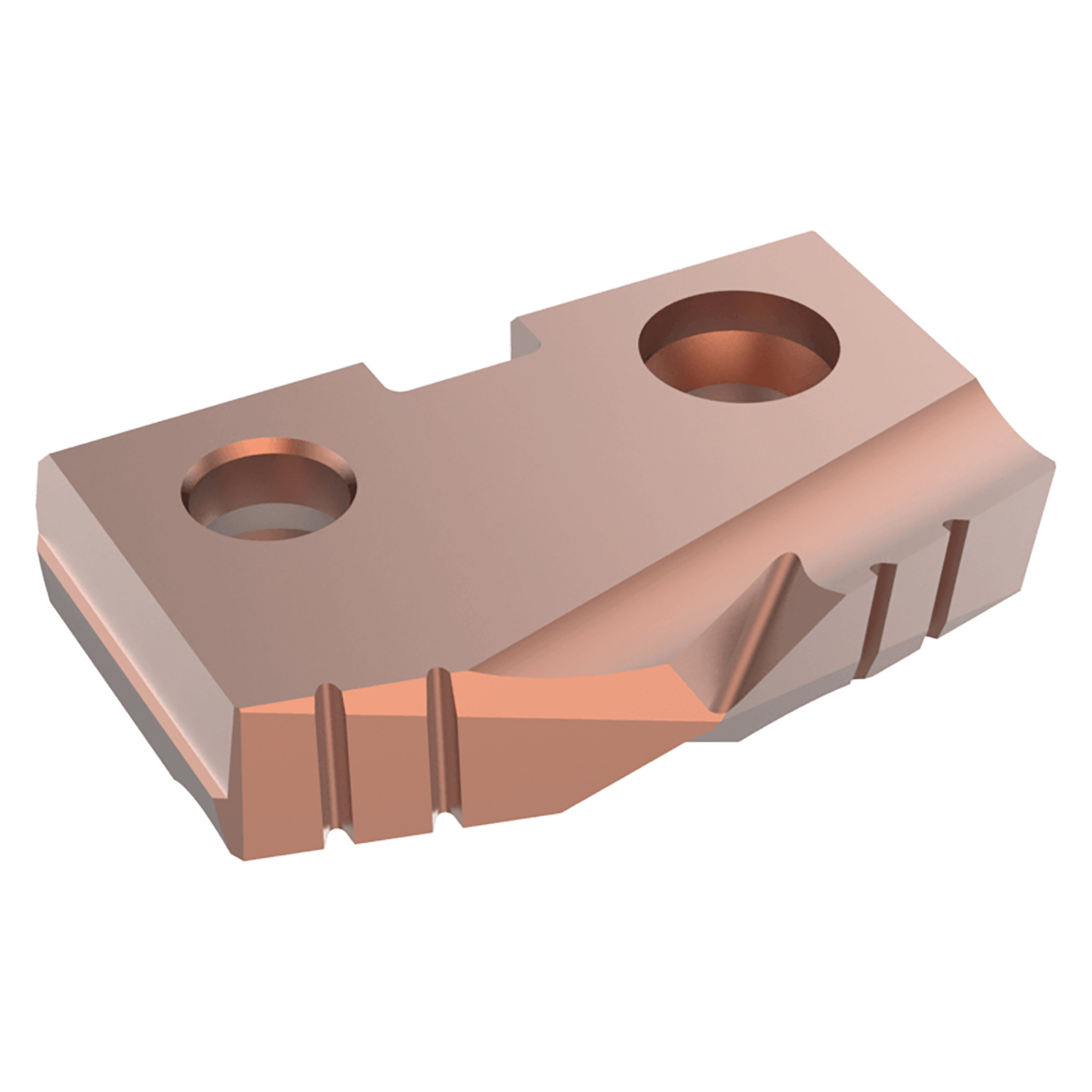 Allied Machine and Engineering 152H-0108-SS | 1-1/4" Diameter x 3/16" Thickness 150 Degree Included Angle AM200 Coated Super Cobalt 2 Series Spade Drill Insert