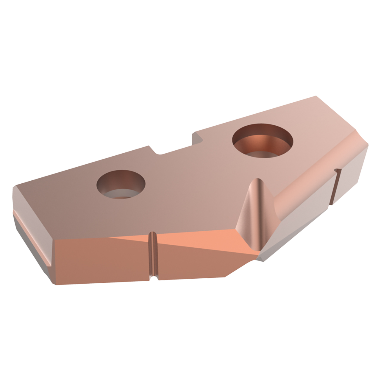 Allied Machine and Engineering TAX2-30.96 | 30.96mm Diameter x 4.76mm Thickness 132 Degree Included Angle AM200 Coated High Speed Steel 2 Series Spade Drill Insert