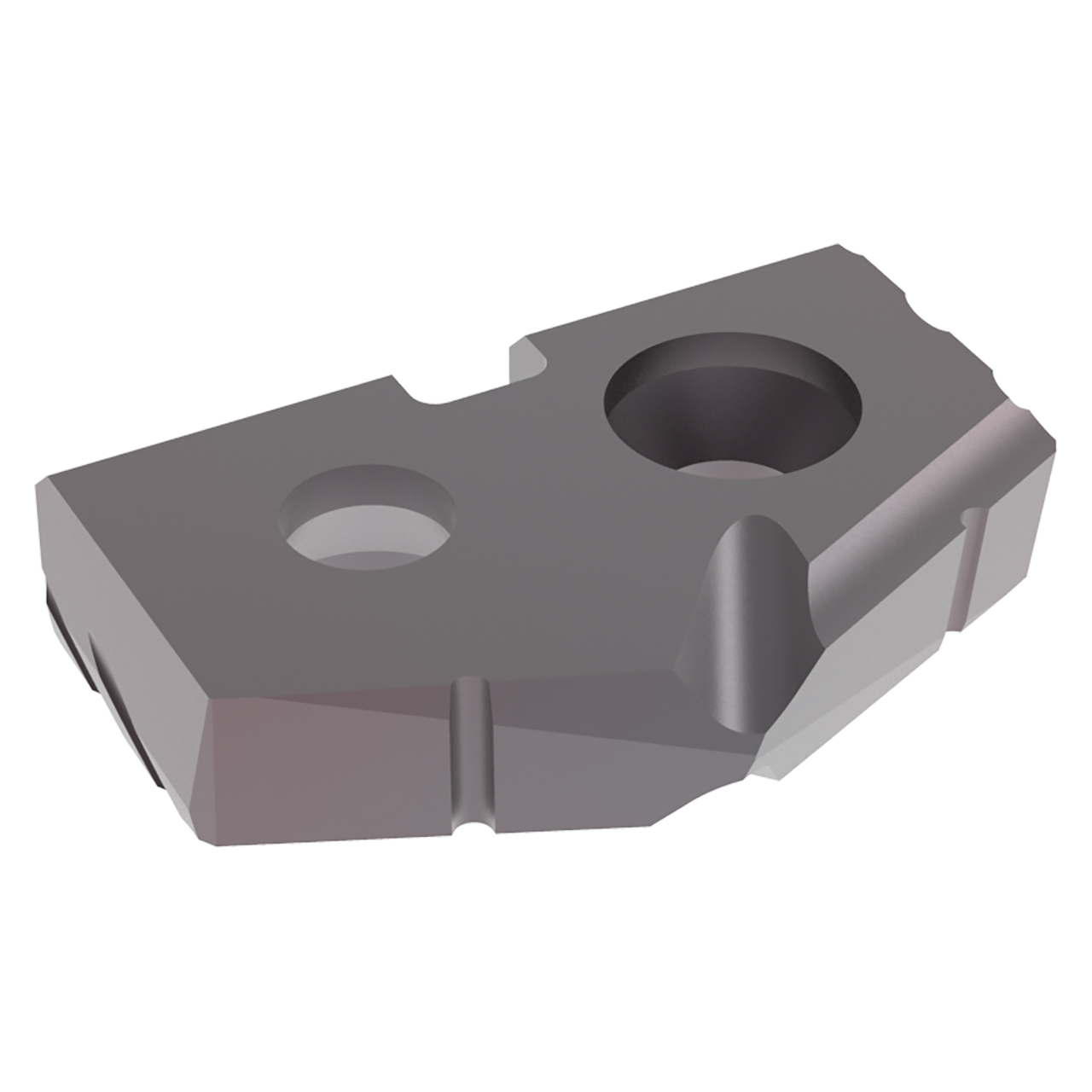 Allied Machine and Engineering TAMZ-12.50 | 12.50mm Diameter x 2.38mm Thickness 132 Degree Included Angle AM460 Coated Carbide Z Series Spade Drill Insert