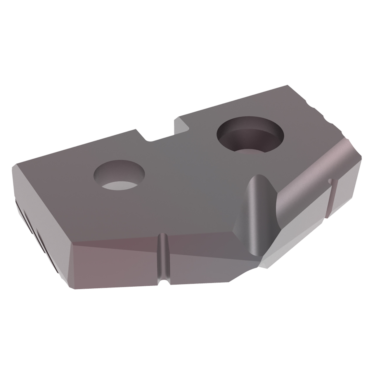 Allied Machine and Engineering TAM1-21.00 | 21.00mm Diameter x 3.97mm Thickness 132 Degree Included Angle AM460 Coated Carbide 1 Series Spade Drill Insert