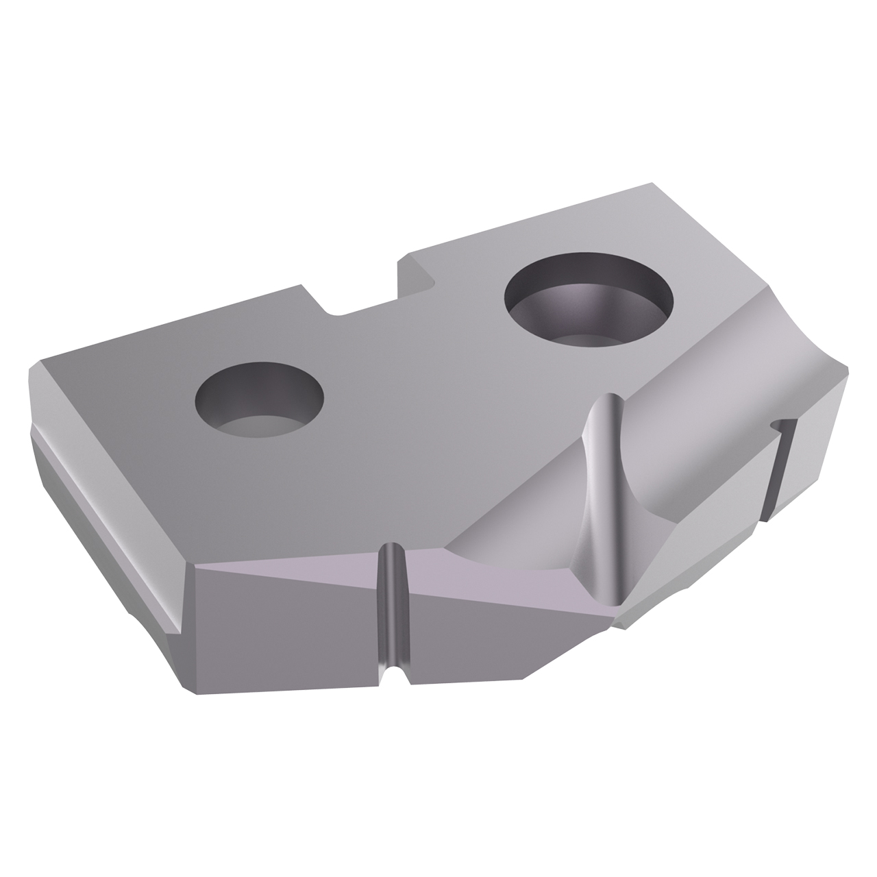 Allied Machine and Engineering TAK1-18.30 | 18.30mm Diameter x 3.97mm Thickness 132 Degree Included Angle TiAlN Coated Carbide 1 Series Spade Drill Insert