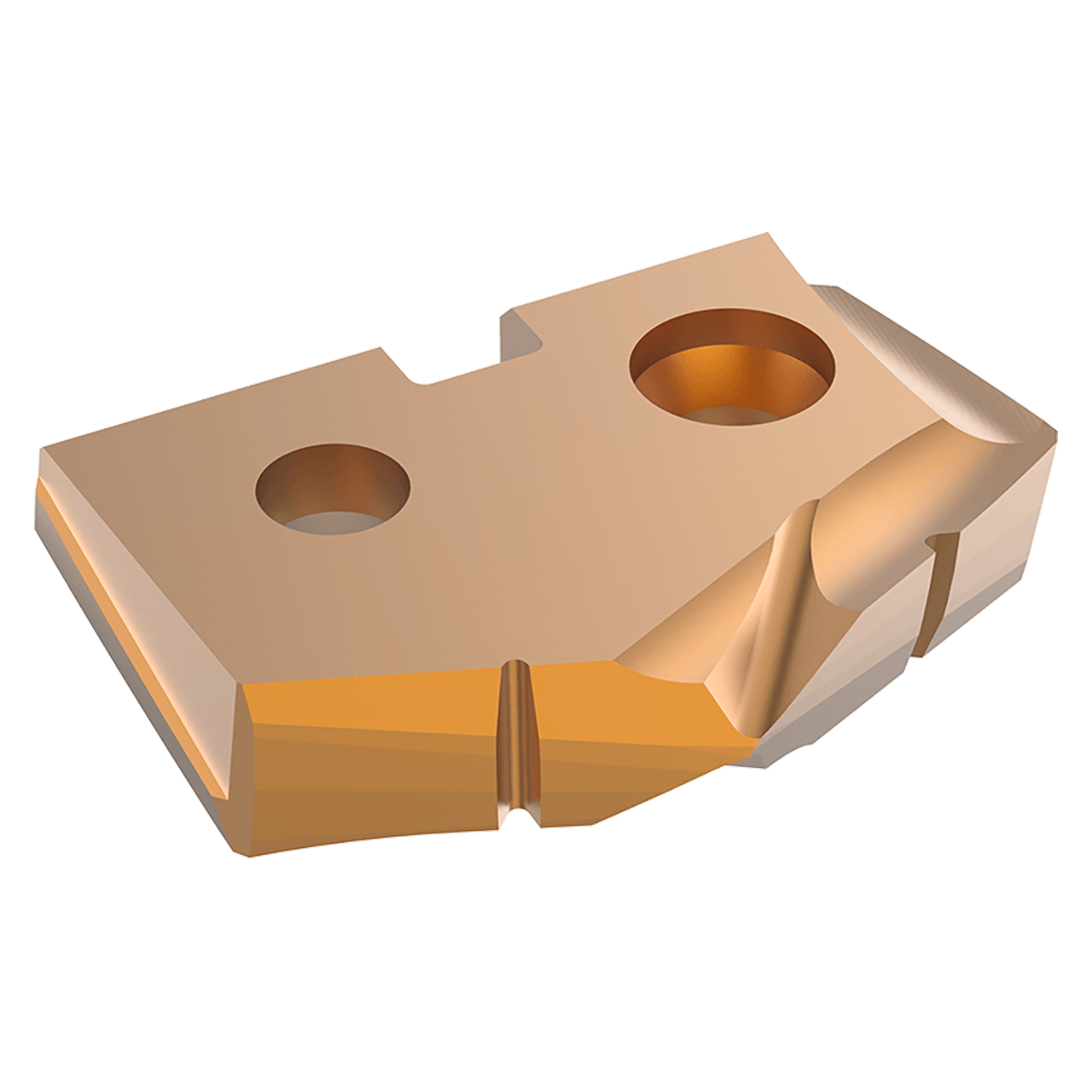 Allied Machine and Engineering 4C11P-24-HE | 24.00mm Diameter x 3.97mm Thickness 132 Degree Included Angle AM300 Coated C1(K35) 1 Series Spade Drill Insert