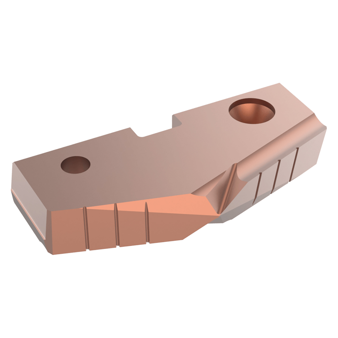 Allied Machine and Engineering 455H-64 | 64.00mm Diameter x 11.11mm Thickness 144 Degree Included Angle AM200 Coated Super Cobalt 5 Series Spade Drill Insert