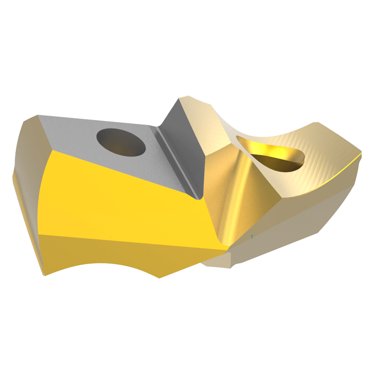 Allied Machine and Engineering XTN29-31.20 | 31.20mm Diameter 140 Degree TiN Coated Carbide 29 Series Spade Drill Insert