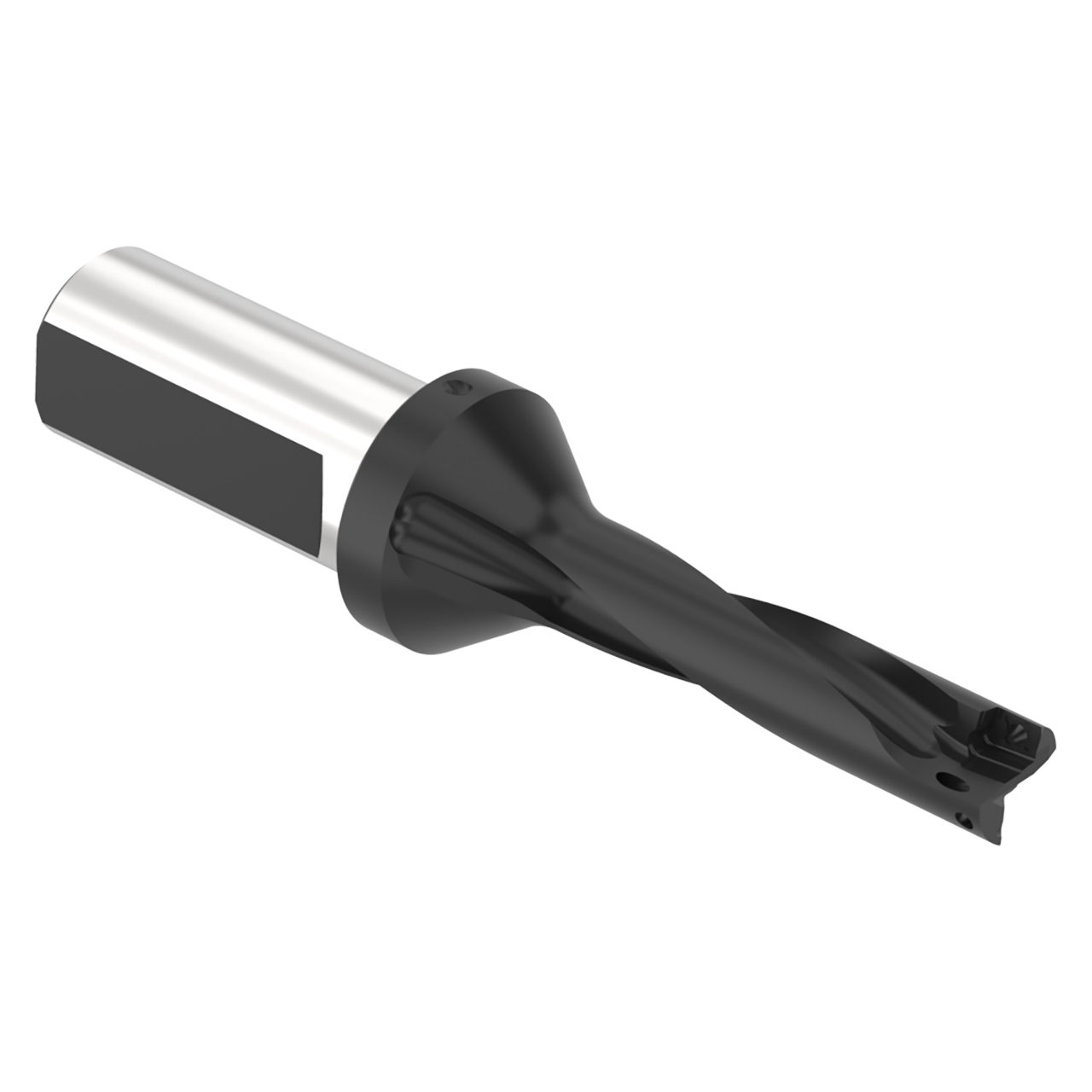 Allied Machine and Engineering D4030500I-20FM | 2.000" Drill Depth x 0.500" Diameter x 0.787" Shank 4XD Indexable Insert Drill