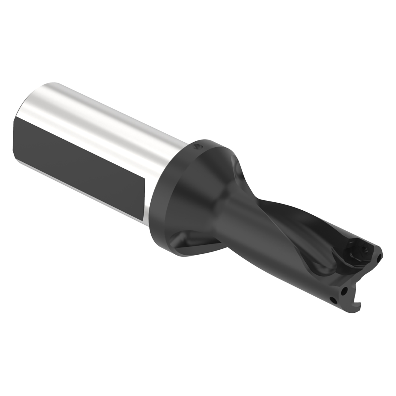 Allied Machine and Engineering D2060765I-100F | 1.530" Drill Depth x 0.765" Diameter x 1.000" Shank 2XD Indexable Insert Drill