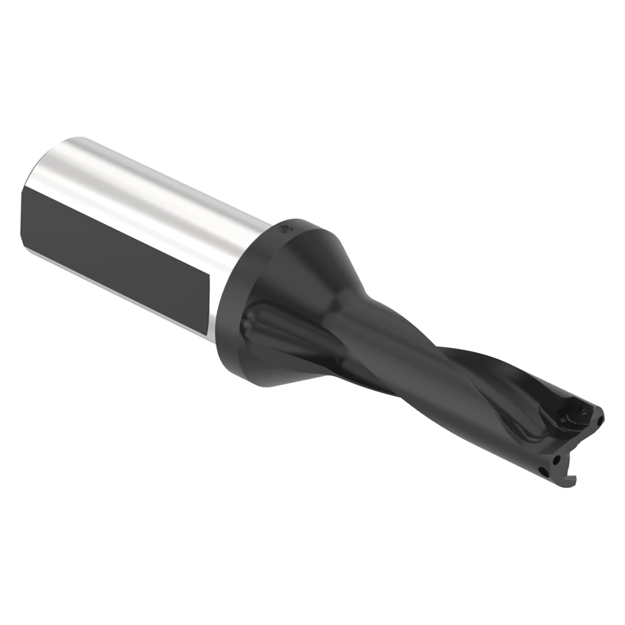 Allied Machine and Engineering D3051600M-25FM | 48.00mm Drill Depth x 16.00mm Diameter x 25.00mm Shank 3XD Indexable Insert Drill