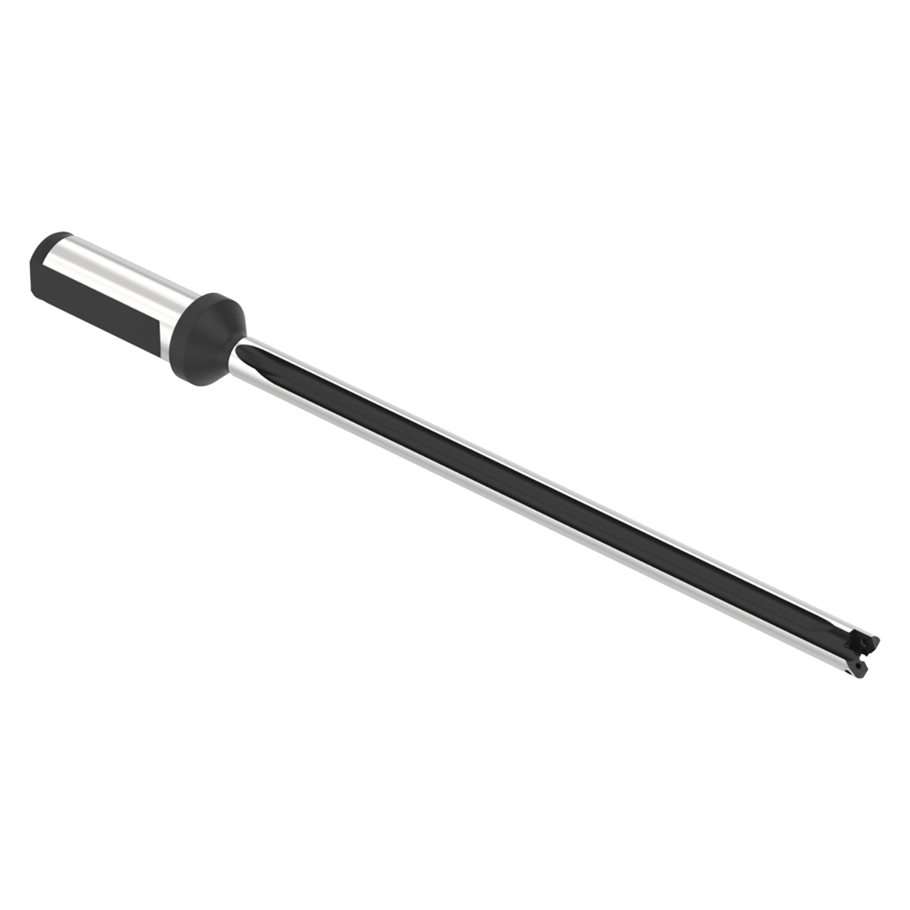 Allied Machine and Engineering HTAZB15-075F | 1/2" Diameter x 3/4" Shank 15XD Length Flanged Indexable Spade Drill