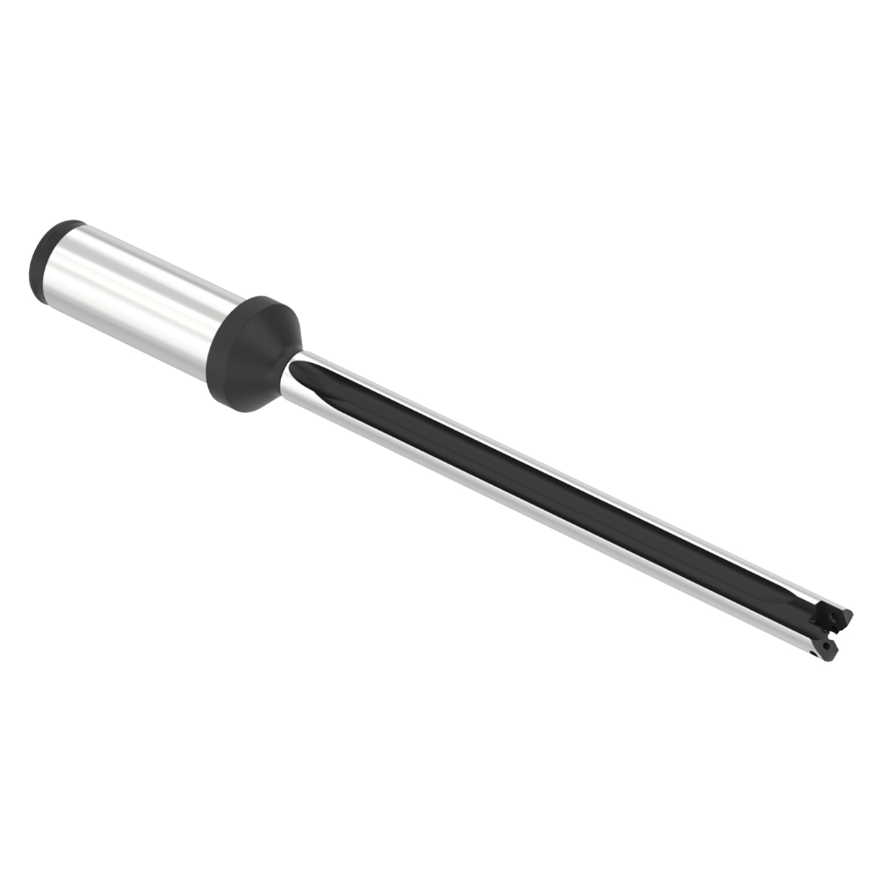 Allied Machine and Engineering HTAZB10-20CM | 12.69mm Diameter x 20.00mm Shank 10XD Length Cylindrical Indexable Spade Drill