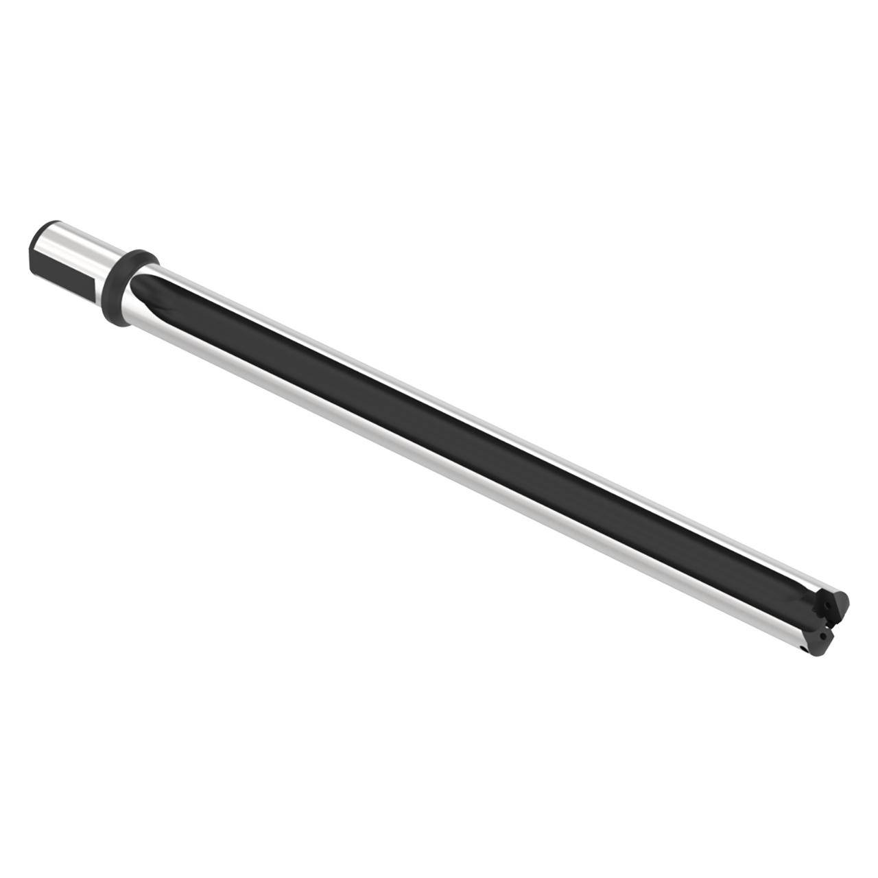 Allied Machine and Engineering HTA3D12-150F | 1-7/8" Diameter x 1-1/2" Shank 12XD Length Flanged Indexable Spade Drill