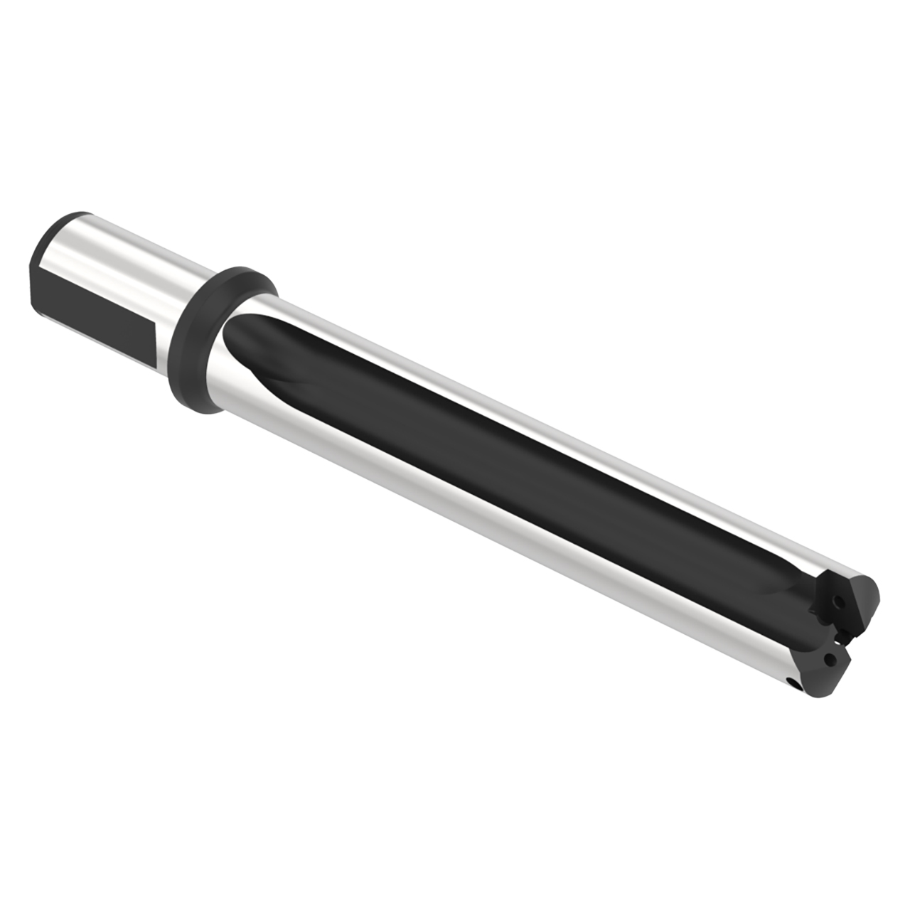 Allied Machine and Engineering HTA3D05-150F | 1-7/8" Diameter x 1-1/2" Shank 5XD Length Flanged Indexable Spade Drill