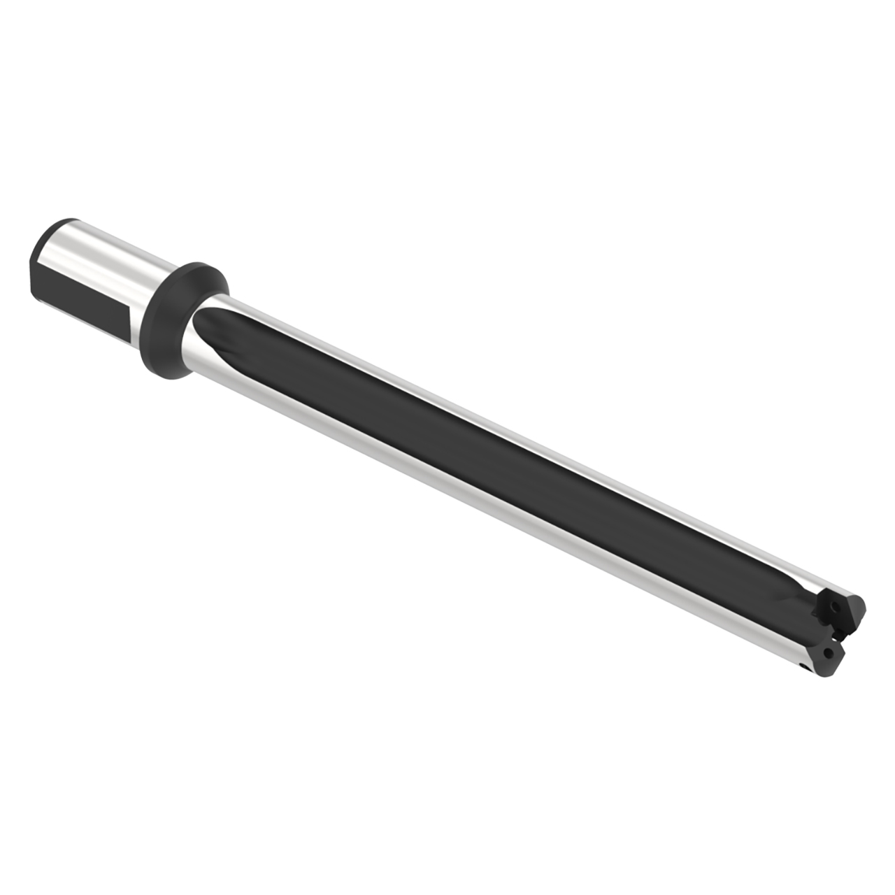 Allied Machine and Engineering HTA3A07-150F | 1-7/8" Diameter x 1-1/2" Shank 7XD Length Flanged Indexable Spade Drill