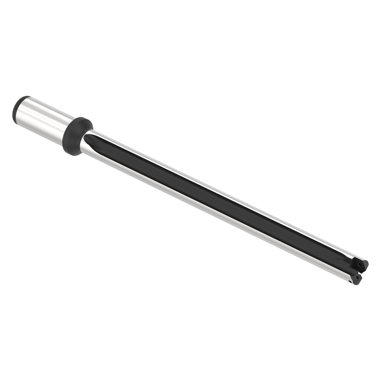 Allied Machine and Engineering HTA1D12-25CM | 24.40mm Diameter x 25.00mm Shank 12XD Length Cylindrical Indexable Spade Drill