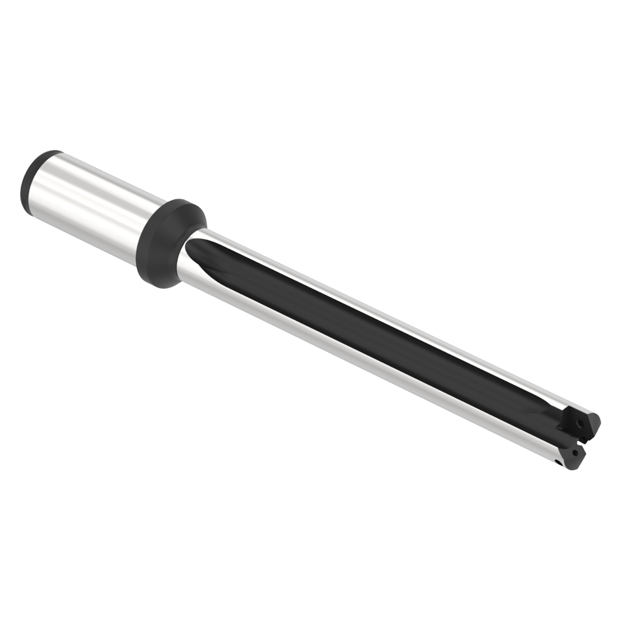 Allied Machine and Engineering HTA1D07-100C | 61/64" Diameter x 1" Shank 7XD Length Cylindrical Indexable Spade Drill