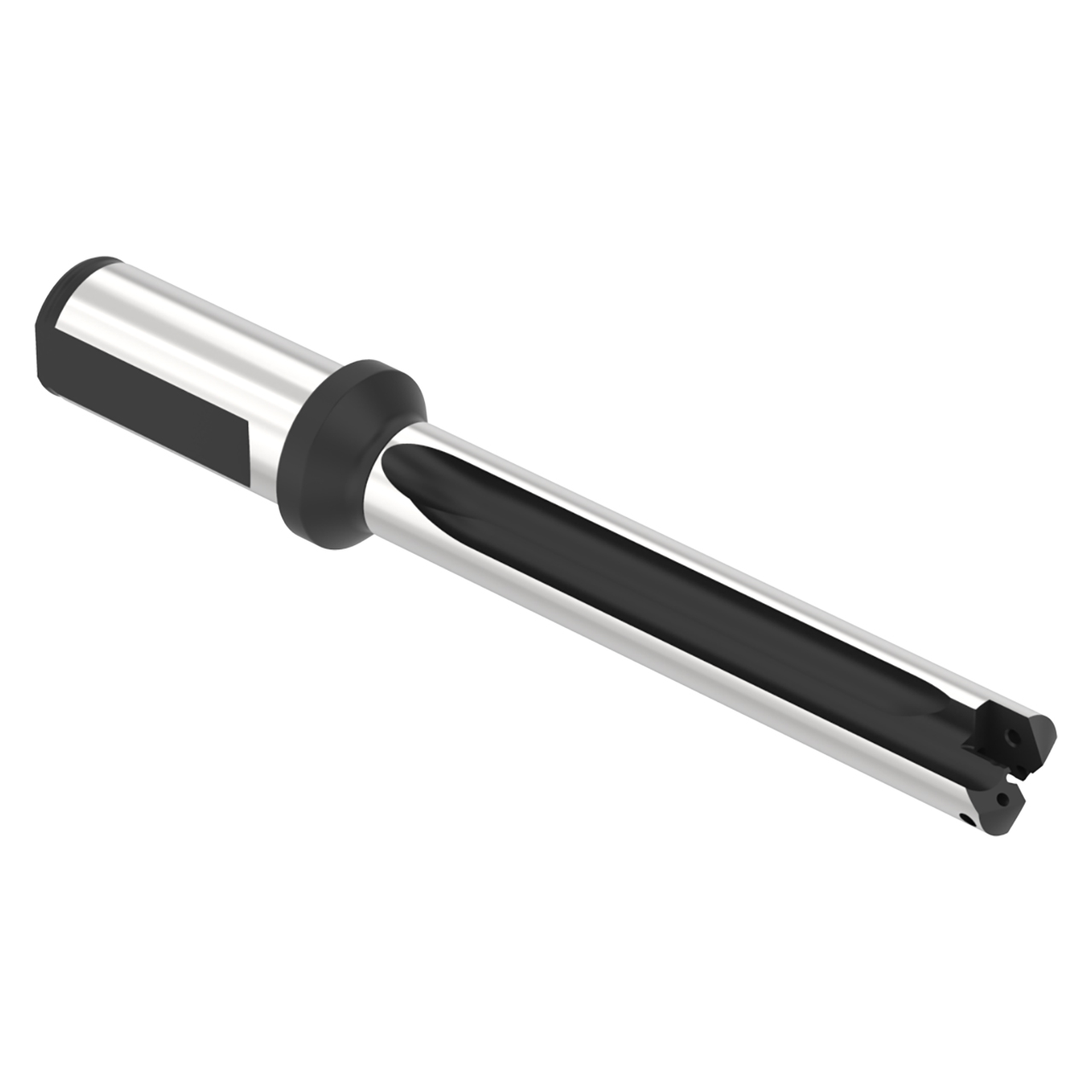 Allied Machine and Engineering HTA1D05-25FM | 24.40mm Diameter x 25.00mm Shank 5XD Length Flanged Indexable Spade Drill