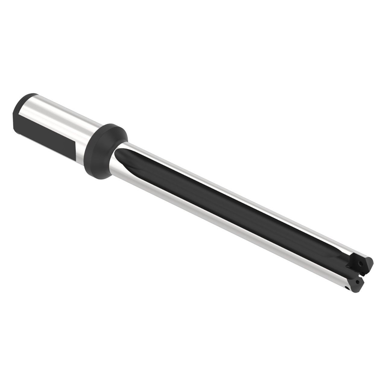 Allied Machine and Engineering HTA1C07-25FM | 24.40mm Diameter x 25.00mm Shank 7XD Length Flanged Indexable Spade Drill