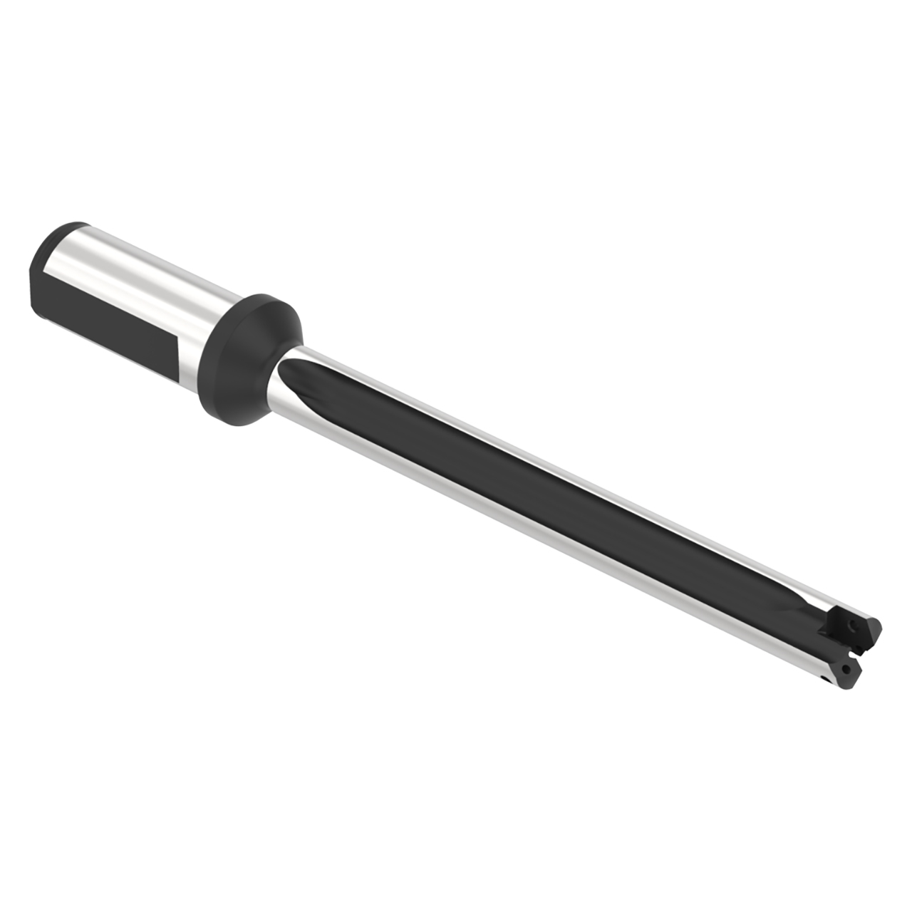 Allied Machine and Engineering HTA1B07-25FM | 24.40mm Diameter x 25.00mm Shank 7XD Length Flanged Indexable Spade Drill