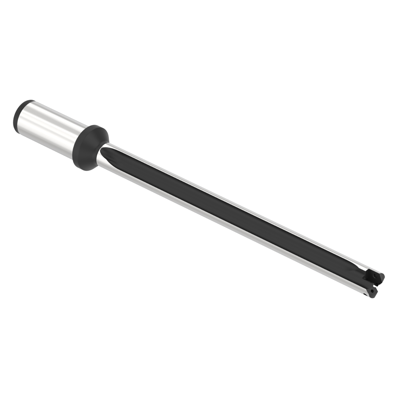 Allied Machine and Engineering HTA1A10-25CM | 24.40mm Diameter x 25.00mm Shank 10XD Length Cylindrical Indexable Spade Drill