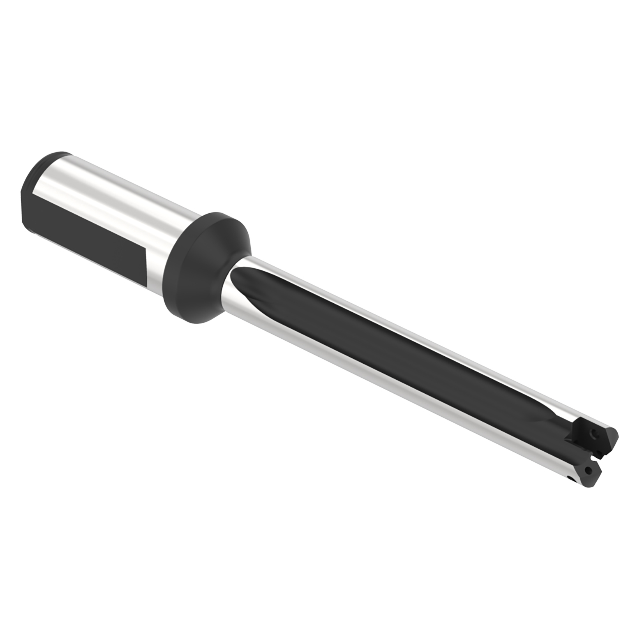 Allied Machine and Engineering HTA1A05-100F | 61/64" Diameter x 1" Shank 5XD Length Flanged Indexable Spade Drill