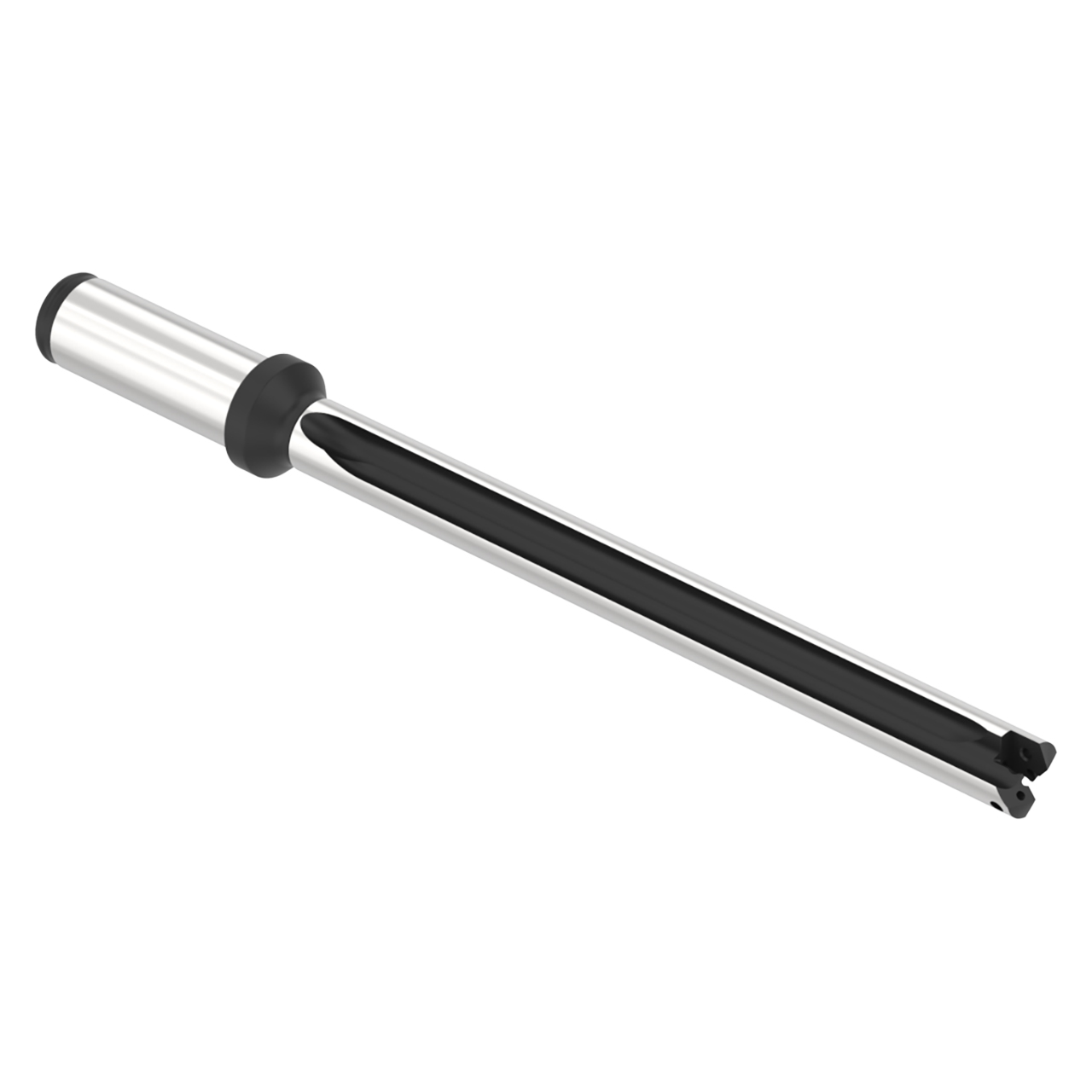 Allied Machine and Engineering HTA0D10-075C | 11/16" Diameter x 3/4" Shank 10XD Length Cylindrical Indexable Spade Drill