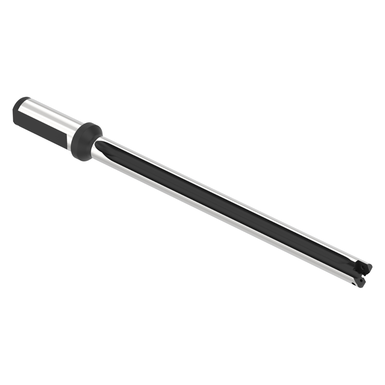 Allied Machine and Engineering HTA0C12-20FM | 17.67mm Diameter x 20.00mm Shank 12XD Length Flanged Indexable Spade Drill