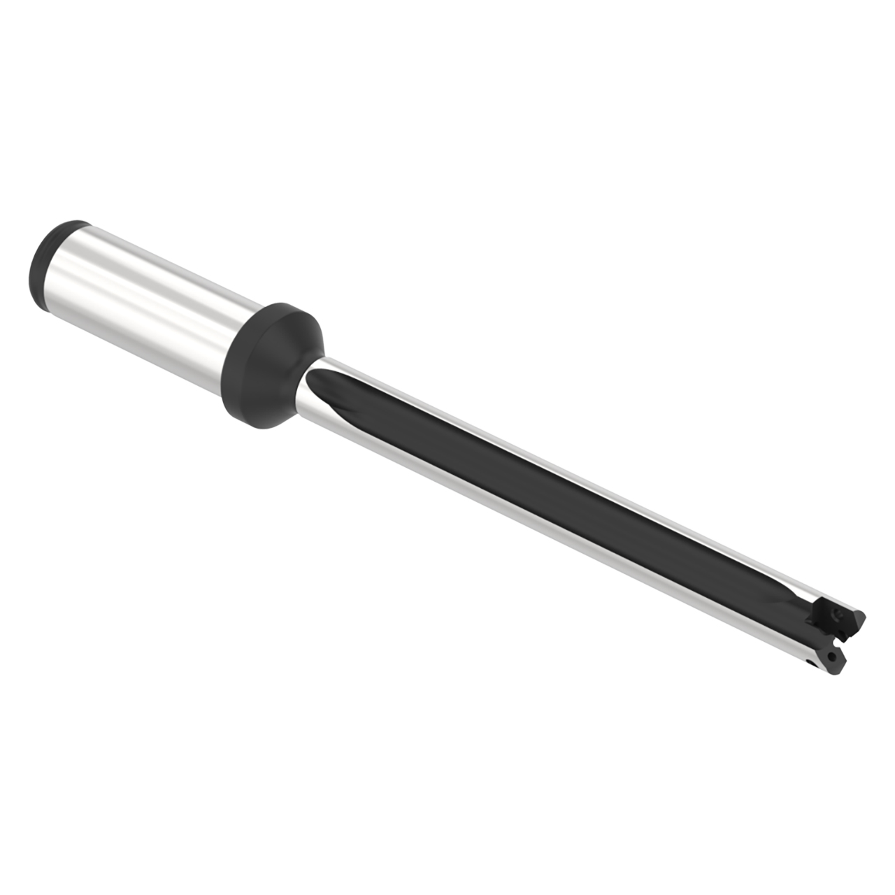 Allied Machine and Engineering HTA0B07-075C | 11/16" Diameter x 3/4" Shank 7XD Length Cylindrical Indexable Spade Drill