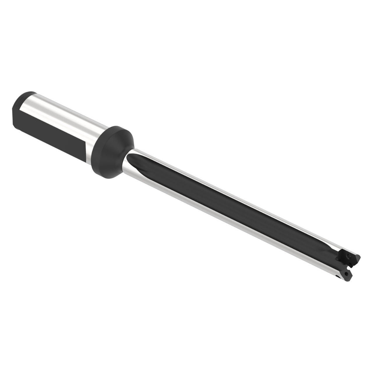 Allied Machine and Engineering HTA0A07-20FM | 17.67mm Diameter x 20.00mm Shank 7XD Length Flanged Indexable Spade Drill