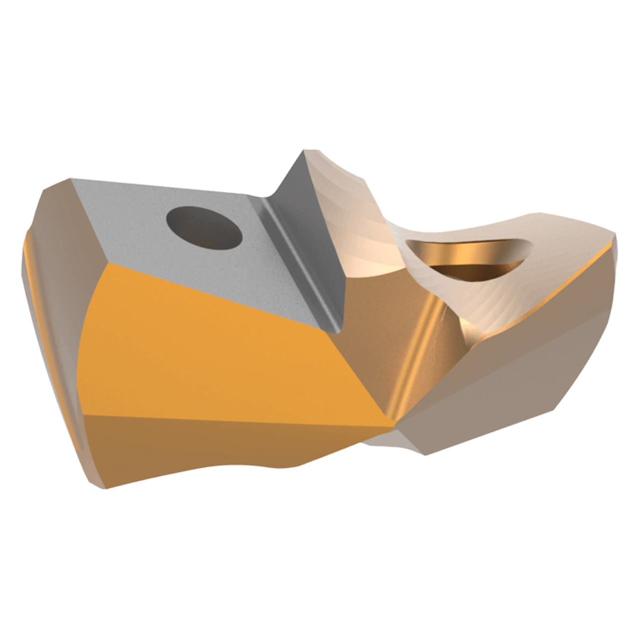 Allied Machine and Engineering 7C224P-25LR | 25.00mm Diameter 140 Degree Included Angle AM300 Coated Carbide 24 Series Spade Drill Insert