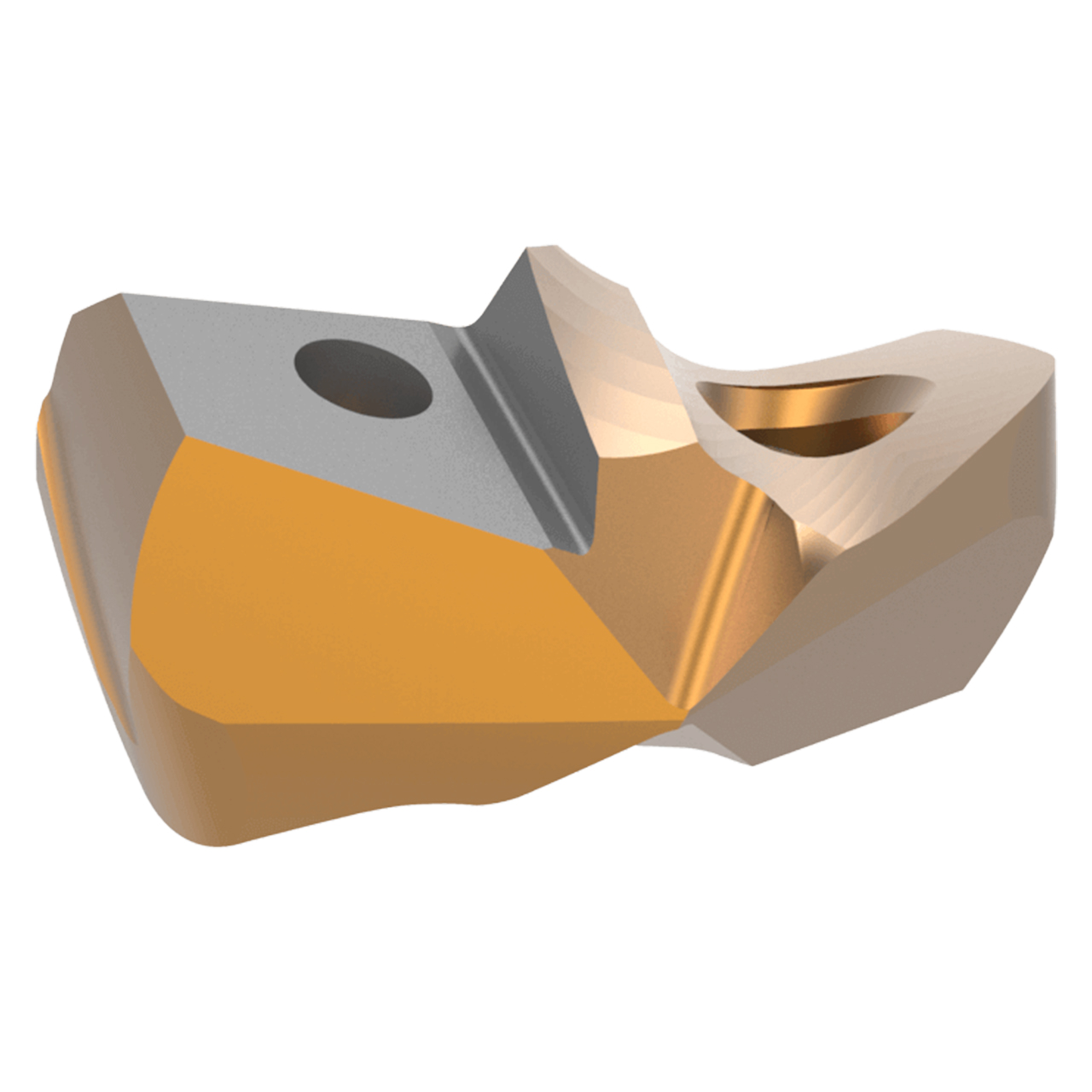 Allied Machine and Engineering 7C222P-22CI | 22.00mm Diameter 140 Degree Included Angle AM300 Coated Carbide 22 Series Spade Drill Insert