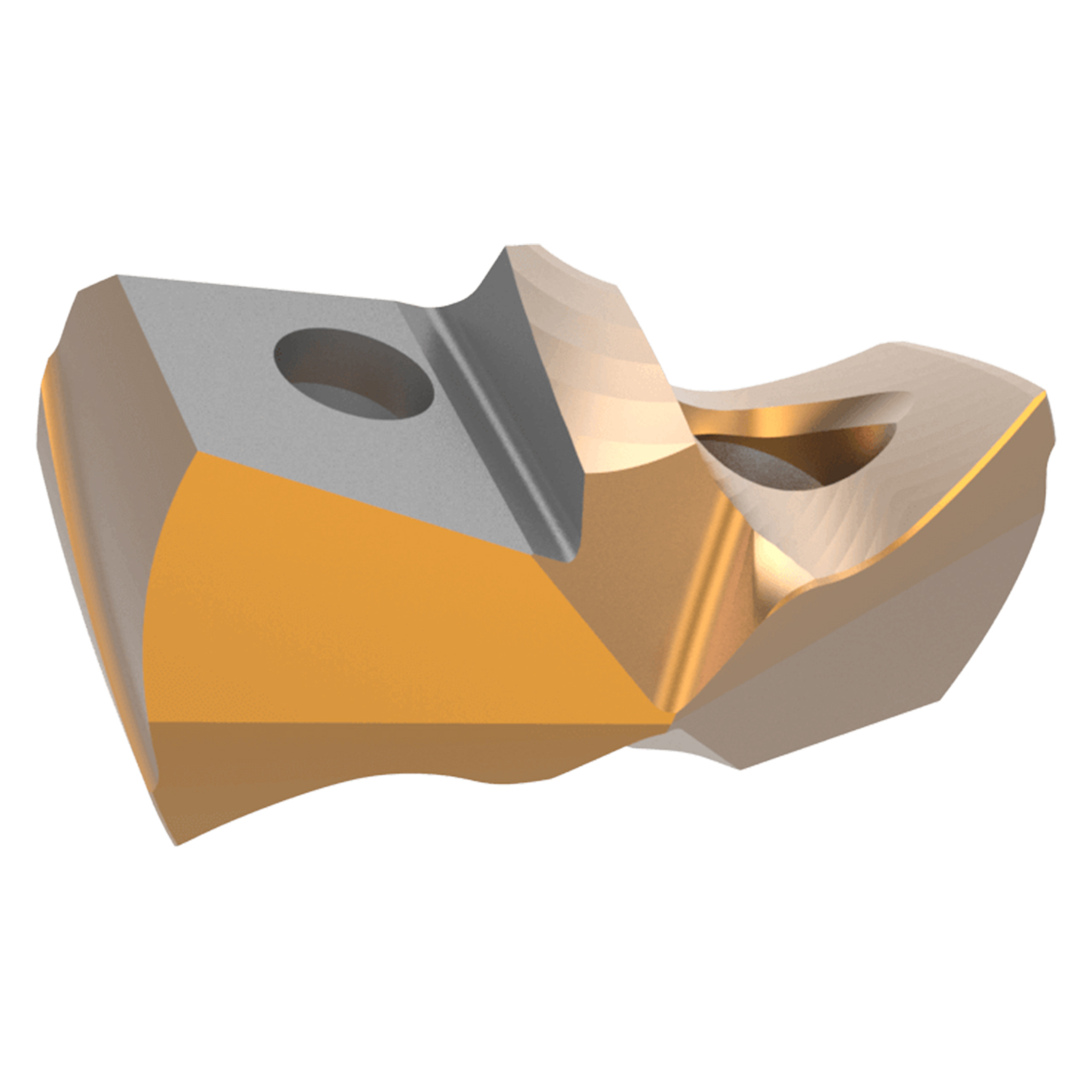 Allied Machine and Engineering 7C218P-0023AS | GEN3SYS XT 23/32" Diameter 140 Degree Included Angle AM300 Coated Carbide 18 Series Spade Drill Insert
