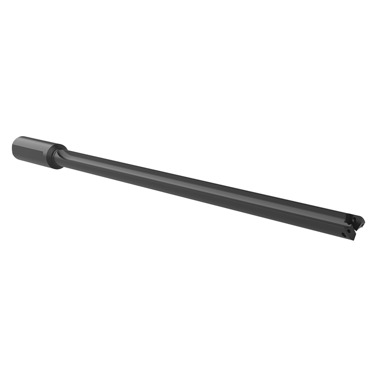 Allied Machine and Engineering 27000S-075L | 11/16" Diameter x 3/4" Shank x 14-13/16" OAL 0 Series XL Spade Drill Insert Holder
