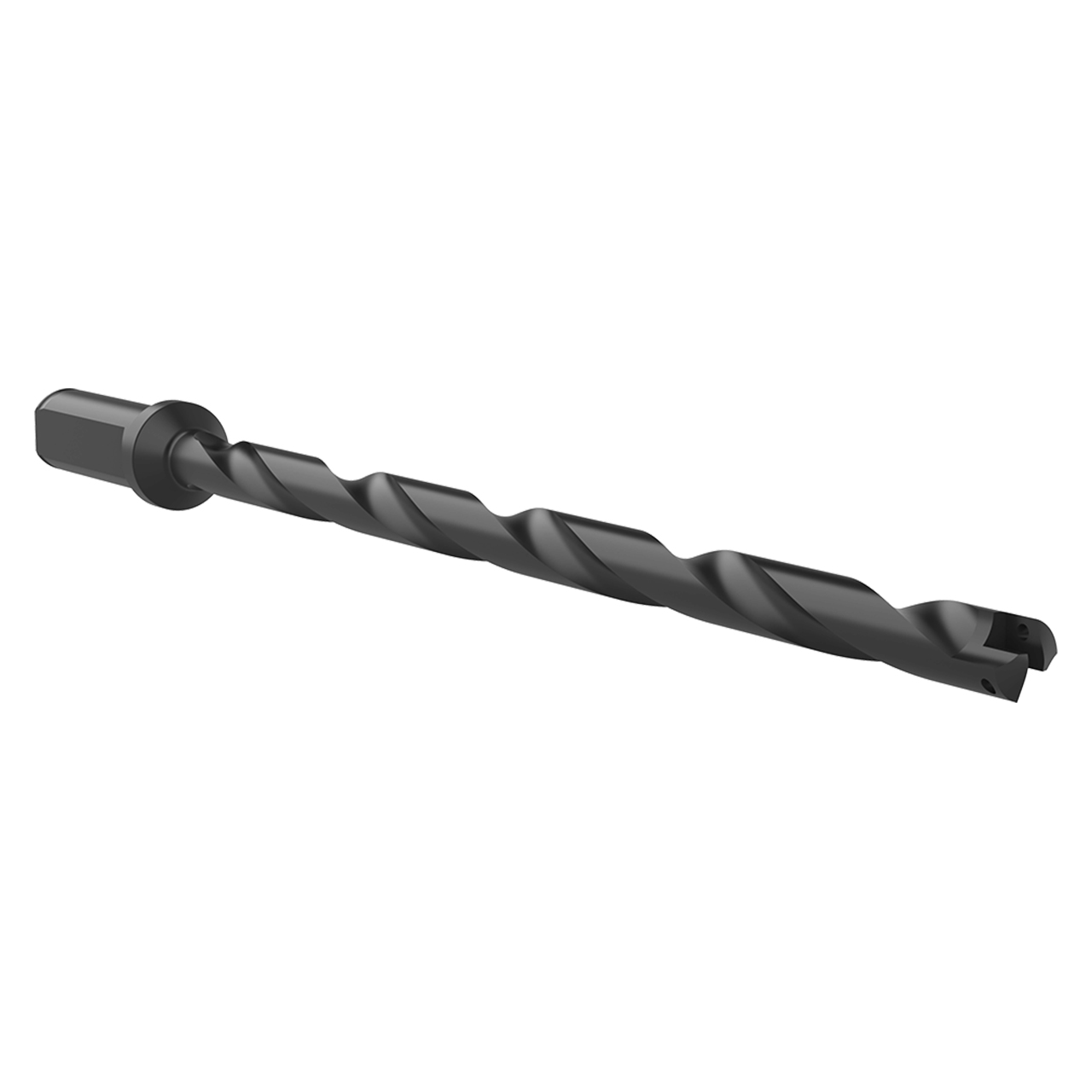 Allied Machine and Engineering 26500H-075F | 11/16" Diameter x 3/4 Shank x 12-23/32" OAL 0 Series Long + Spade Drill Insert Holder