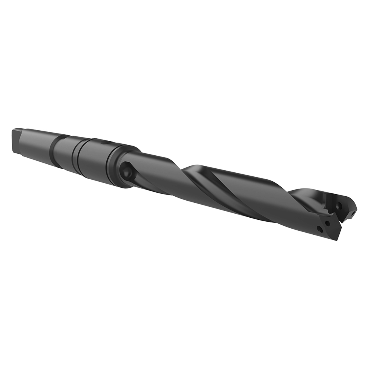 Allied Machine and Engineering 25005H-002I | 11/16" Diameter x #2 MT Shank x 9-19/32" OAL 0.5 Series Extended Spade Drill Insert Holder