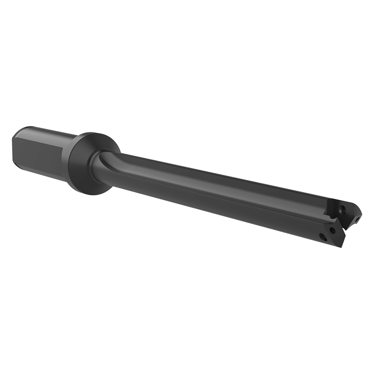 Allied Machine and Engineering 25000S-075F | 11/16" Diameter x 3/4 Shank x 7-21/32" OAL 0 Series Extended Spade Drill Insert Holder