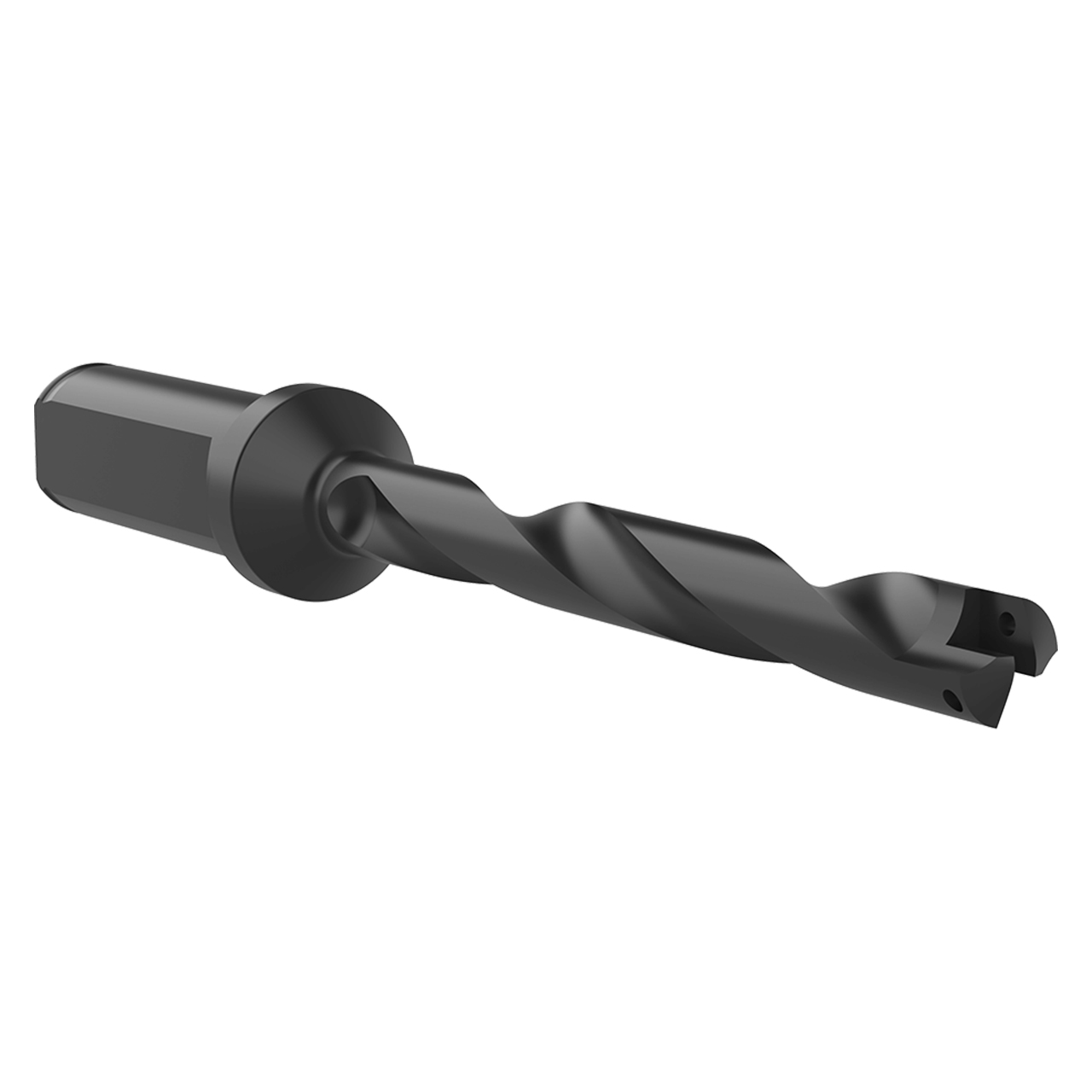 Allied Machine and Engineering 245Z0H-075F | 1/2" Diameter x 3/4" Shank x 6-43/64" OAL Z Series Standard + Spade Drill Insert Holder