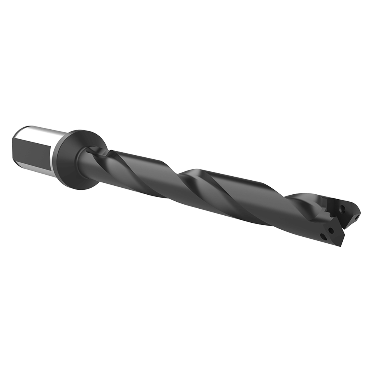 Allied Machine and Engineering 24010H-25FM | 24.00mm Diameter x 25.00mm Shank x 261.60mm OAL 1 Series Standard Spade Drill Insert Holder