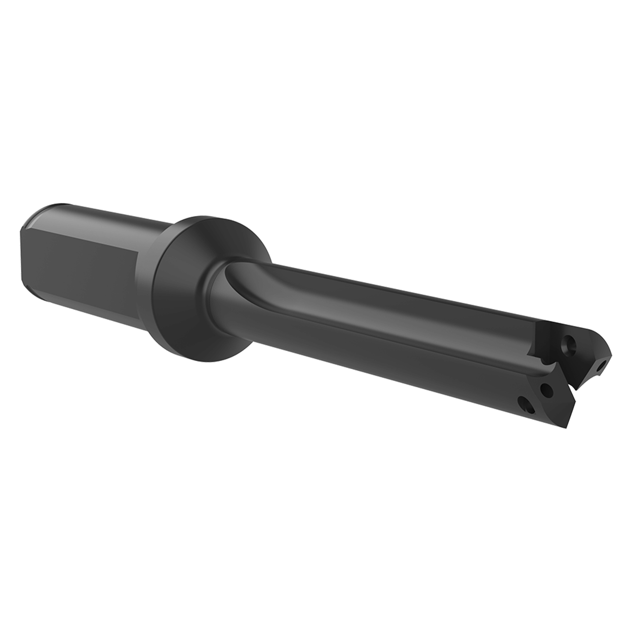 Allied Machine and Engineering 24000S-075F | 11/16" Diameter x 3/4 Shank x 5-21/32" OAL 0 Series Standard Spade Drill Insert Holder