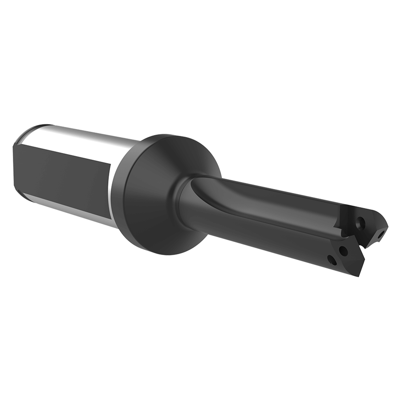 Allied Machine and Engineering 220Z0S-20FM | 12.50mm Diameter x 20.00mm Shank x 111.10mm OAL Z Series Short Spade Drill Insert Holder