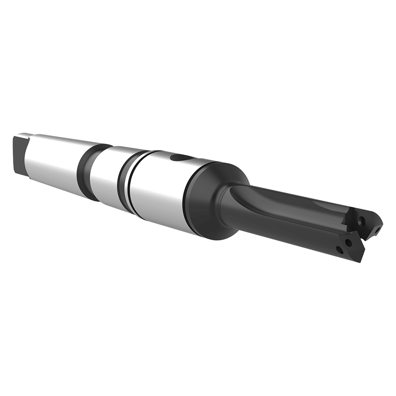 Allied Machine and Engineering 220Z0S-002M | 12.50mm Diameter x #2 MT (ISO) Shank x 160.30mm OAL Z Series Short Spade Drill Insert Holder