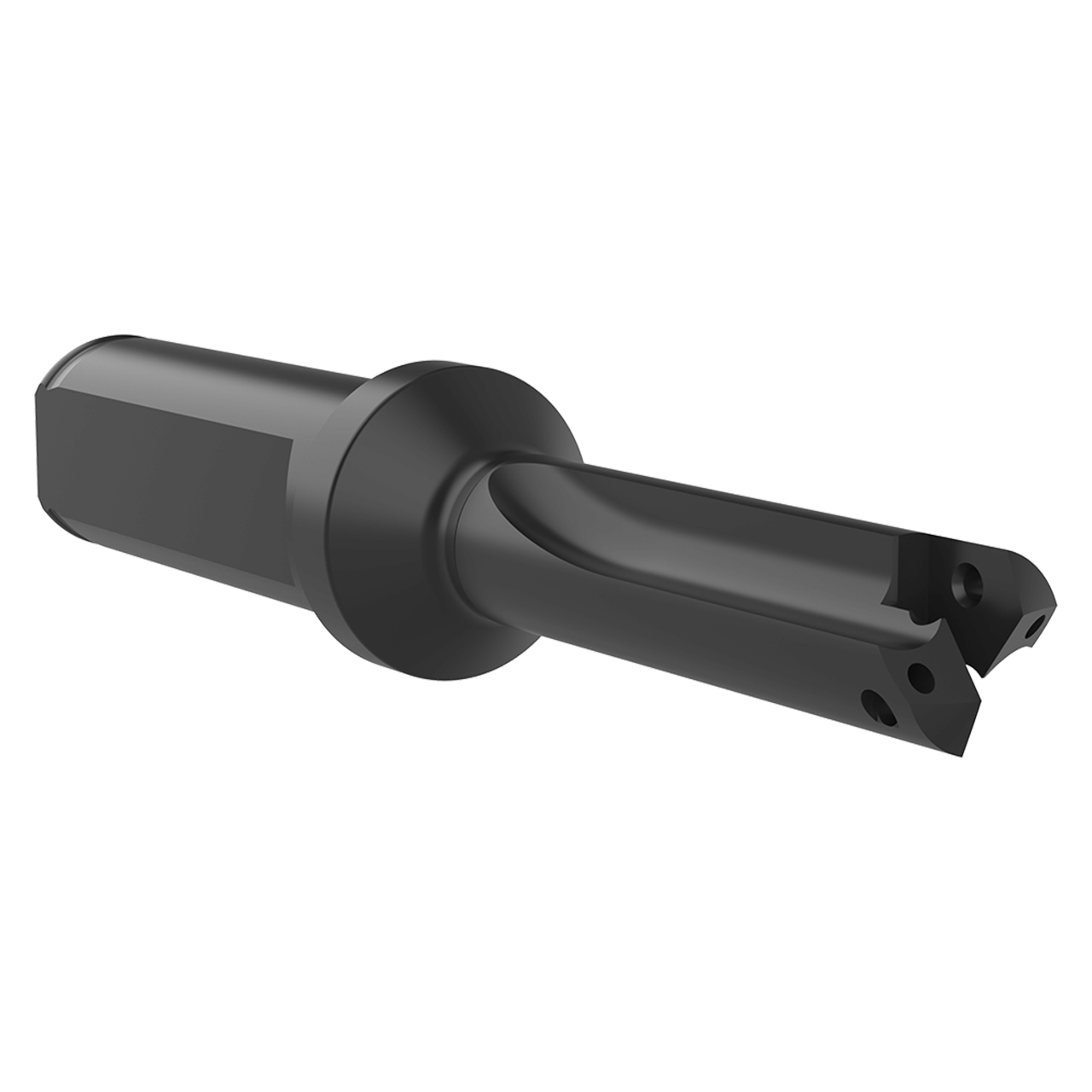 Allied Machine and Engineering 22000S-075F | 11/16" Diameter x 3/4 Shank x 4-17/32" OAL 0 Series Short Spade Drill Insert Holder