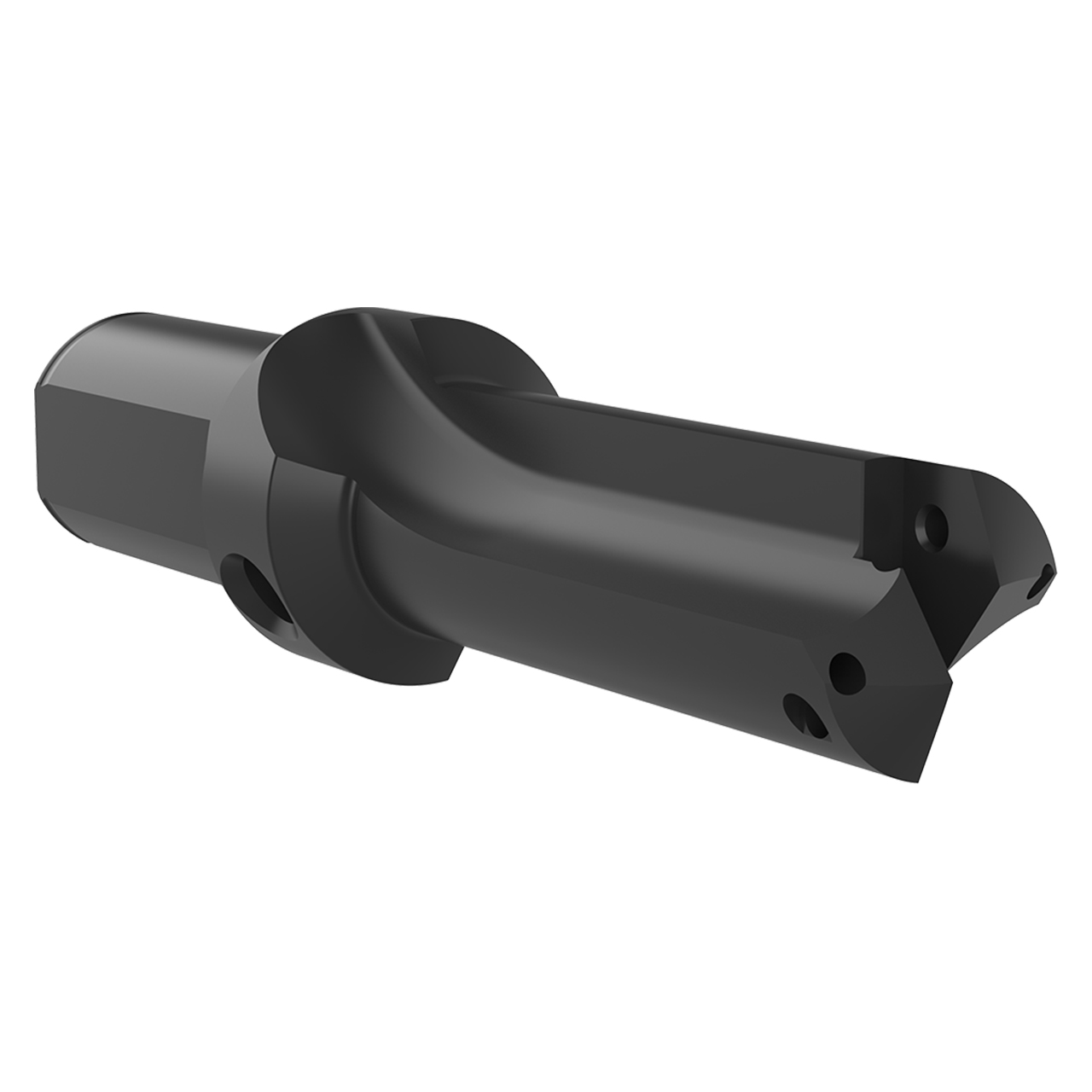 Allied Machine and Engineering 21030S-150F | 1-7/8" Diameter x 1-1/2" Shank x 7-39/64" OAL 3 Series Stub Spade Drill Insert Holder