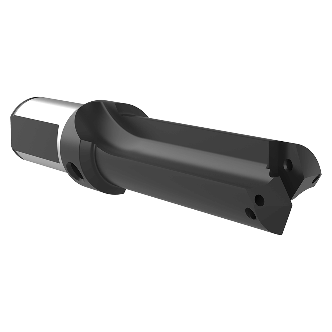 Allied Machine and Engineering 21025S-32FM | 35.00mm Diameter x 32.00mm Shank x 183.40mm OAL 2.5 Series Stub Spade Drill Insert Holder