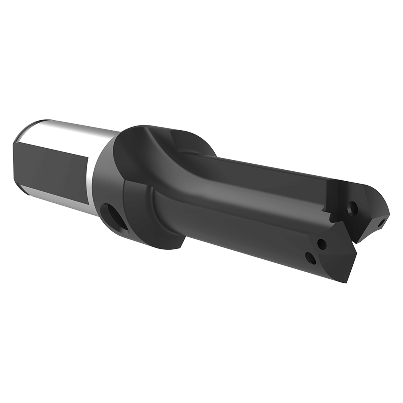 Allied Machine and Engineering 21015S-25FM | 24.00mm Diameter x 25.00mm Shank x 144.50mm OAL 1.5 Series Stub Spade Drill Insert Holder