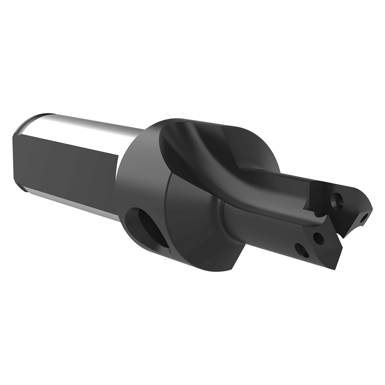 Allied Machine and Engineering 21000S-20FM | 17.50mm Diameter x 20.00mm Shank x 97.60mm OAL 0 Series Stub Spade Drill Insert Holder