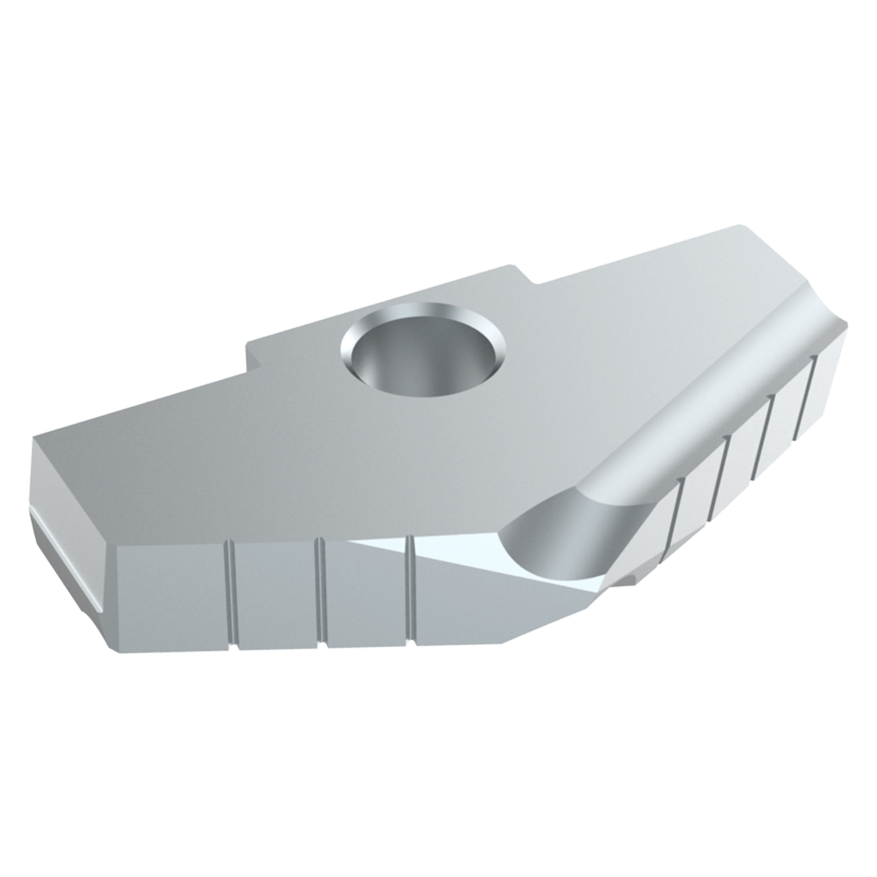 Allied Machine and Engineering 1024N-0216 | 2-1/2" Diameter x 3/8" Thickness TiCN Coated D Series High Speed Steel Spade Drill Insert