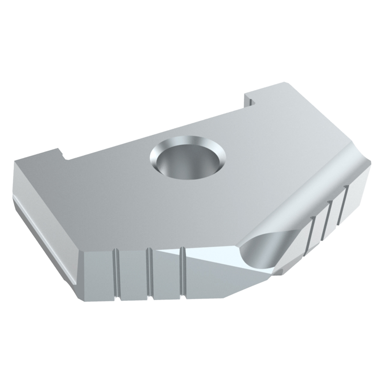 Allied Machine and Engineering 1022N-0123 | 1-23/32" Diameter x 9/32" Thickness TiCN Coated B Series Spade Drill Insert