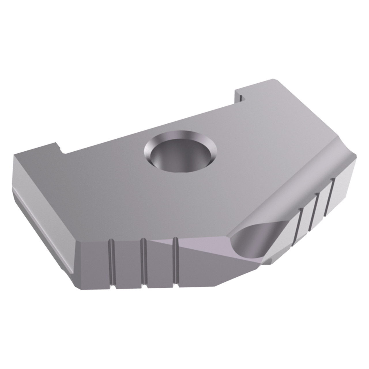Allied Machine and Engineering 1022A-0117 | 1-17/32" Diameter x 9/32" Thickness TiAlN Coated B Series Spade Drill Insert